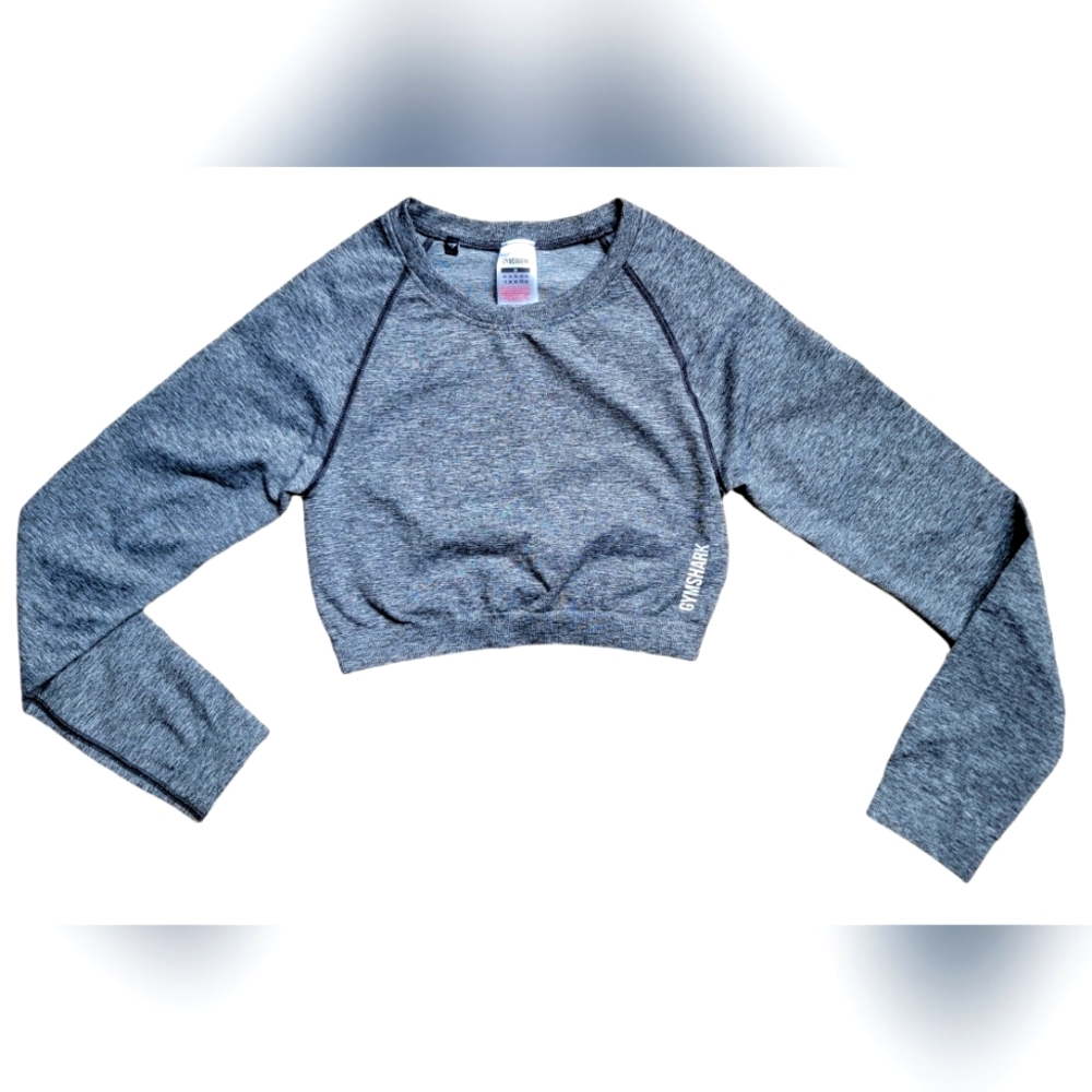 GymShark Adapt long sleeve seamless crop top